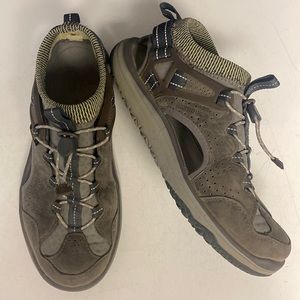 TEVA Suede Slip On Lace Up Open Sided Shoes Size 7